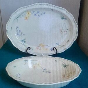 Noritake Gala Cuisine American Flowers 7912 , vintage